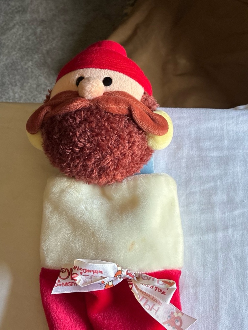 Plush from Rudolph - Red Hat, Brown Beard
